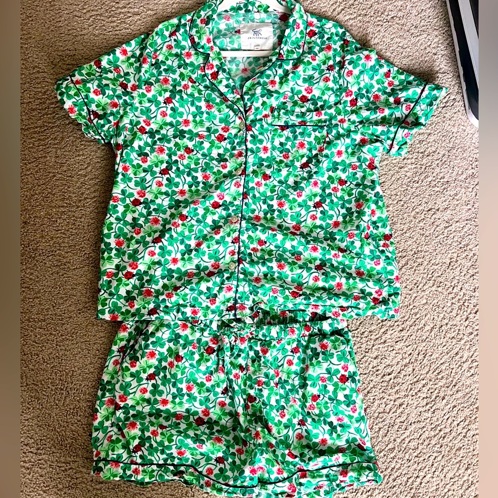 Printfresh Luck Be A Lady Pajama Set